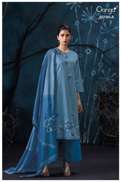Ganga daanya 5185 printed dress material wholesale